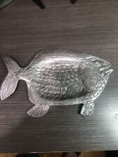 Don Drumm Aluminum Spotted Fish Dish picture