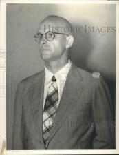 1949 Press Photo Forrest B. Collette, The Times-Picayune Maintenance Department picture