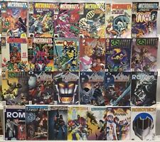 80’s Cartoons Comic Book Lot of 25 - Micronauts, Jonny Quest, ROM, Voltron picture