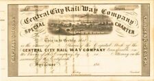 Central City Railway - Railroad Stocks picture