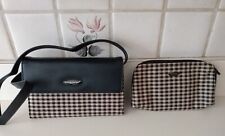 New Longaberger Baskets Small Shoulder Bag Purse Wristlet Wallet & Makeup Case picture