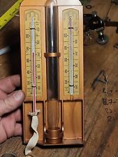 PARTS READ vintage Hygrometer Wet/Dry MADE IN USA  OHIO picture