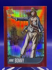 2021 Super Products Pieces of the Past Anne Bonny Red Refractor Card picture