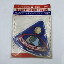 Vintage NASA Mission Patch Apollo 8 Borman Lovell Anders Embroidered NOS picture