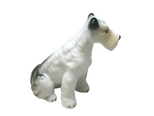 Wired Haired Terrier Dog Porcelain Figurine 3