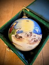 Vintage Handcrafted Glass Ornaments picture