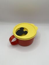 Mickey Mouse Tupperware Microwavable 16 oz Soup Mug Vintage Disney picture