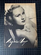Vintage 1940s Virginia Mayo Portrait picture