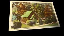 Eagles Mere PA St. francis Chapel Postcard Pennsylvania picture