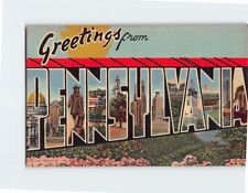 Postcard Greetings from Pennsylvania USA picture
