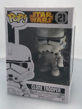 Funko POP Star Wars Black Box Clone Trooper #21 Vinyl Figure DAMAGED picture