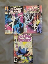 Cloak and Dagger #1, 2 (1983, Marvel) #11 (1986, Marvel) Pt 1 &2 of Limited Run picture