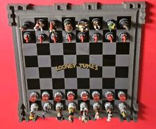 FRANKLIN MINT LOONEY TUNES WARNER BROTHERS COLLECTORS ED 1991 CHESS SET COMPLETE picture