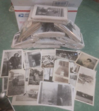 HUGE LOT OF 1000+ ORIGINAL OLD VINTAGE BLACK AND WHITE PHOTOS/SNAPSHOTS  picture