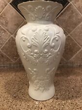 Lenox  Porcelain Vase Large  W/Gold Trim 16 inch height picture