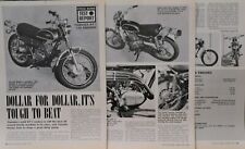 1971 5p Yamaha 125 AT1 Enduro Test Print article picture