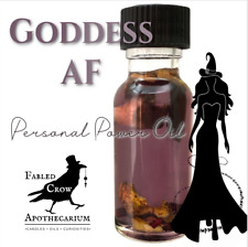 GODDESS AF Oil Witch Personal Power Attraction Protection Compel FABLED CROW picture