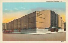 Aberdeen SD South Dakota, Auditorium Arena Building, Vintage Postcard picture