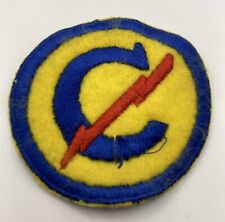 WWII 1950s Army Constabulary Regiment Weiden Wool Patch picture