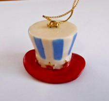 Lenox Independence 4th of July Patriotic Miniature Ornament Hat picture