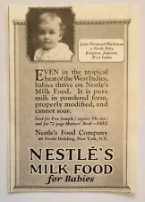1922 Nestle's Milk Food for Babies. Little Desmond. Advertisement 2.5