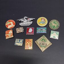 Vintage Soviet Era / Russian Pins Lot of 12 Military Joseph Stalin USSR picture