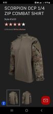 TRU-SPEC Combat Shirt, 1/4 Zip , Multicam /OCP, Small-Reg picture