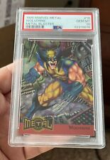 1995 Marvel Metal Wolverine Metal Blaster insert #18 PSA 10 Gem Mint new holder picture