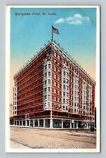 St. Louis MO Marquette Hotel 18th and Washington Ave Missouri Vintage Postcard picture