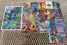 ~~~ '94 '95 ULTRA FLEER X-MEN UNCUT PROMO TRADING CARDS ~~~ picture