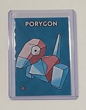 Porygon Limited Edition Artist Signed Pokemon Trading Card 1/10 picture