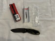 KERSHAW BLUR Folding Pocket Knife - Olive/Black (1670OLBLK) picture