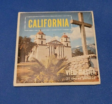Vintage A170 CALIF-1 2 & 3 California State Packet view-master 3 Reels Packet picture