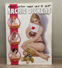The Pin-Up Art of Archie Dickens Vol 1 (2003) SQP Art Book BRAND NEW *ADULT* picture