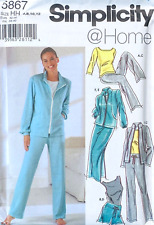 SIMPLICITY 5867 SIZES 6 8 10 12 TOP SKIRT SHORTS PANTS JACKET UC/FF picture