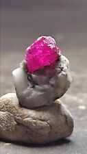 Rough Ruby with matrix specimen collection peice 8 Crt from Afghanistan  picture