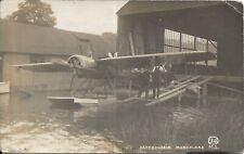 RPPC: Deperdussin Monoplane, Mint (writing in pencil on back)	(51924) picture