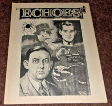 ECHOES #2, FANZINE, PULP, THE SPIDER, DR. WHO, DOC SAVAGE, THE BUTCHER,WENTWORTH picture
