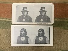 Antique Native American Comanche Chief Photographs/Stereographs - 19th Century picture