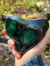 Large Malachite Specimen Freeform AAA+ : Emotional Healing : Protection 970g 14 picture