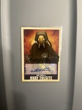 Solo A Star Wars Story Quay Tolsite As Dee Tails Auto A-DT Mint picture