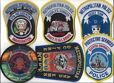 Lot of 6x Washington DC Metro Police Dept Patches MPDC Lot A4 picture