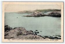 1920 Castle Rock East Point Senator Lodge's Estate Nahant Massachusetts Postcard picture