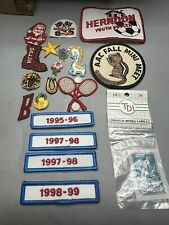 Mixed Lot Of 19 various patches/labels.  Very good condition. picture