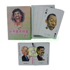 Playing card/Poker deck 54 cards World Famous Sports Stars Cartoon Before 1995 picture