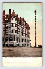 Postcard Washington Tacoma WA Hotel Totem Pole 1908 Posted Undivided Back picture