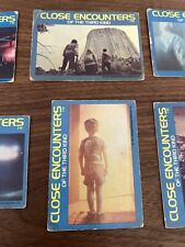 1977 Wonder Bread Close Encounters of the Third Kind Card Lot Of 6 Well Worn picture