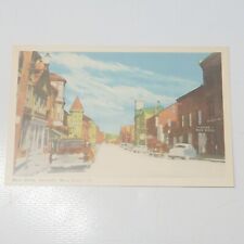 Canada Antique postcard Main Street Yarmouth Nova Scotia Unposted Postcard  picture