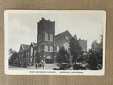 Postcard Glendale CA California First Methodist Church Vintage PC picture