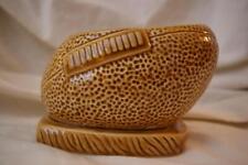 Vintage Ceramic Football Planter Relpo T897 picture